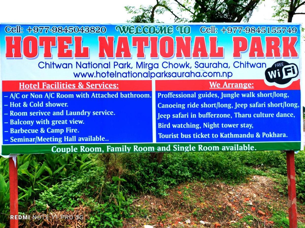 Hotel National Park Sauraha- Homely Stay And Peaceful Location With Jungle Safari Arrangements Exterior foto